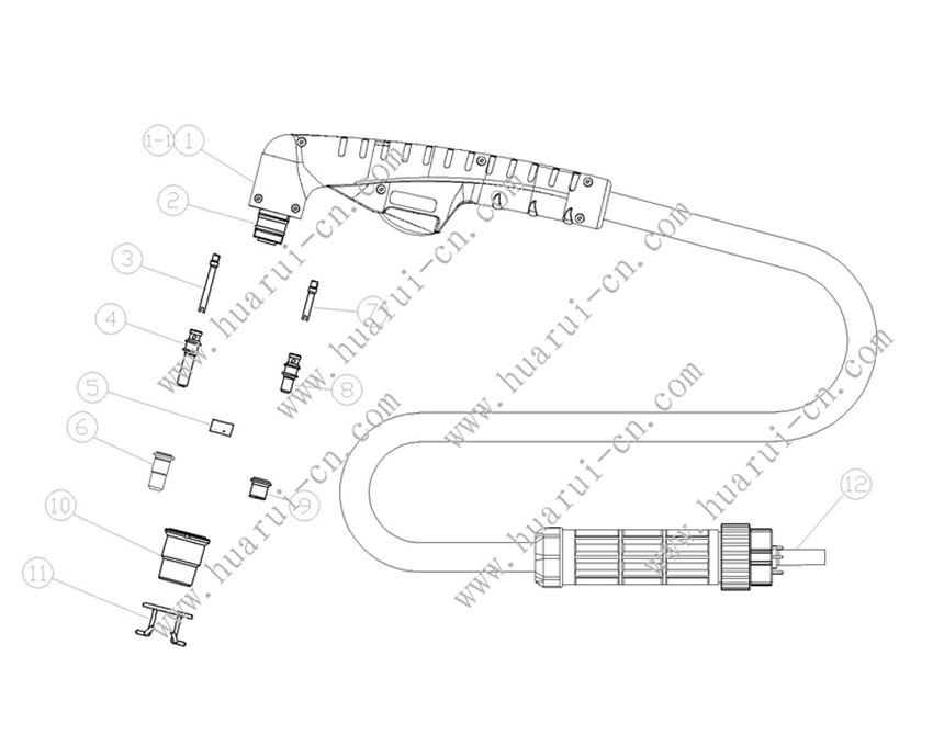 A81割槍示意圖-Model