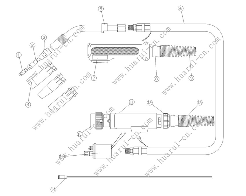 BINZEL系列焊槍40KD 說明書-Model