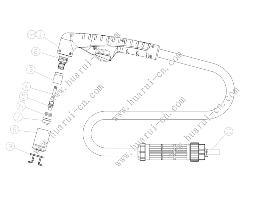 CP150割槍（示意圖）-Model